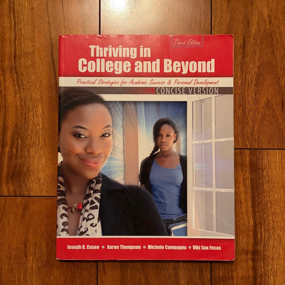 Thriving‎ in College and Beyond Concise Version Third Edition